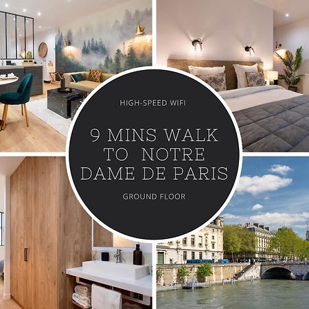 Appartement Cosy A 9 Min A Pied De La Cathedrale Notre Dame Paris Exterior foto