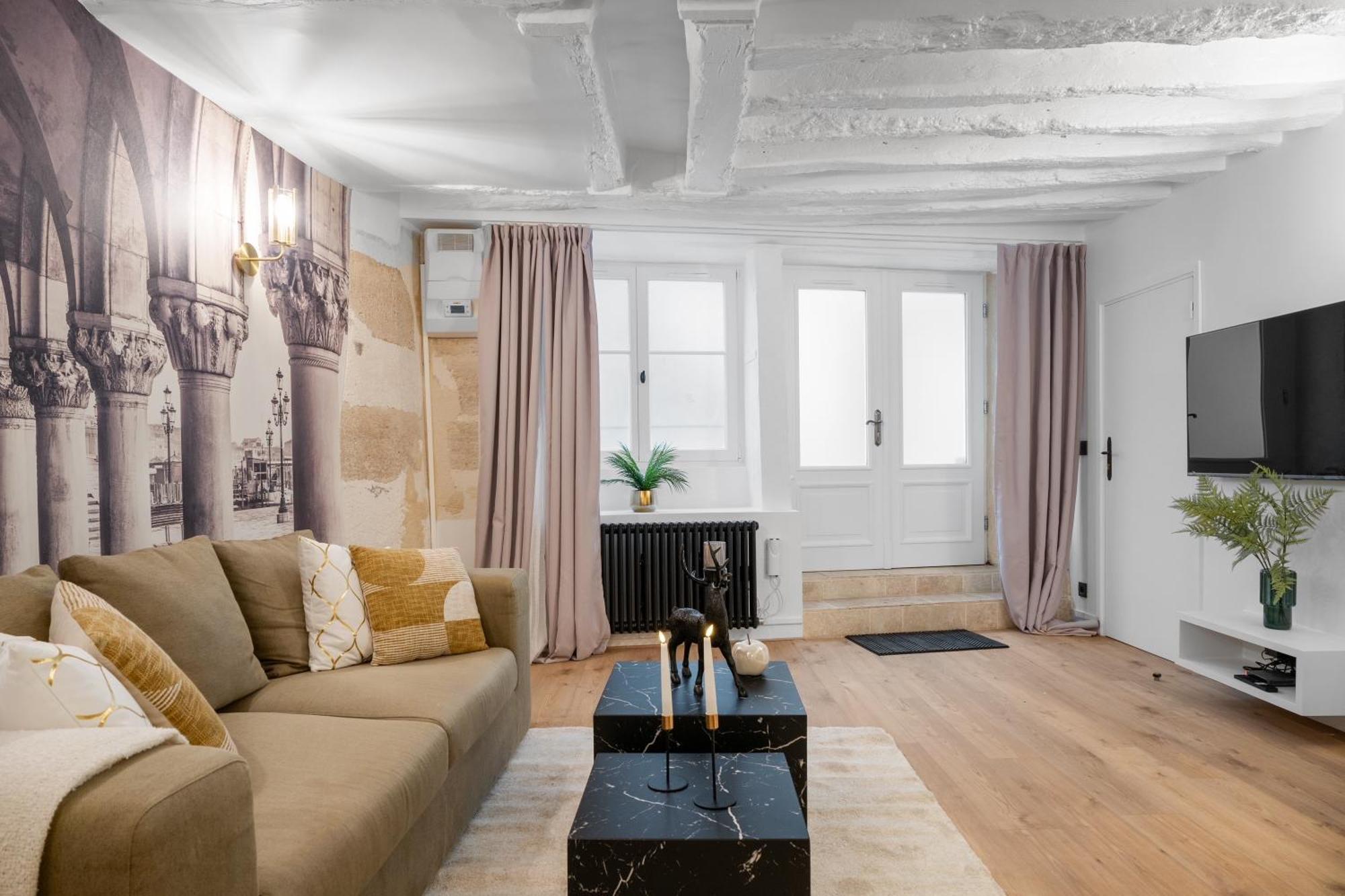 Appartement Cosy A 9 Min A Pied De La Cathedrale Notre Dame Paris Exterior foto