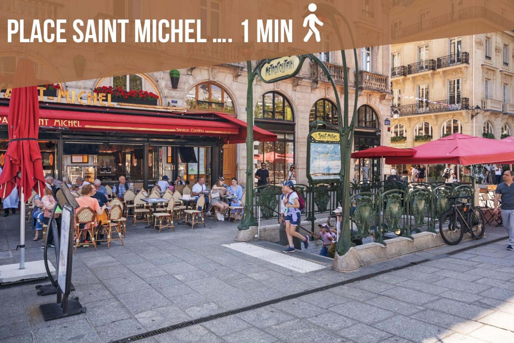 Appartement Cosy A 9 Min A Pied De La Cathedrale Notre Dame Paris Exterior foto